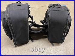 Side Bag SET Bags for Triumph Motorcycle Sports Throw Over Soft Saddle Cargo