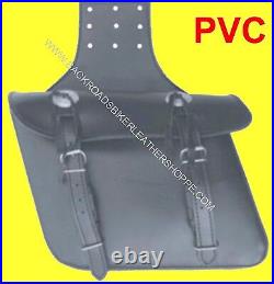 Throw Over Slanted Saddlebag PVC withquick release buckle 12.5x9x6 in