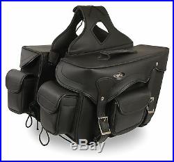 Throw Over Waterproof Saddle Bag for Harley Davidson Dyna Series Motorcycles HD1