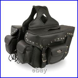 Throw Over Waterproof Saddle Bag for Harley Davidson Dyna Series Motorcycles HD1