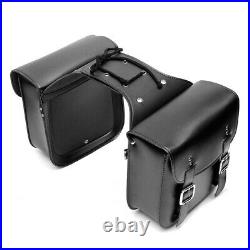 Throw-Over saddlebags for cruiser and retro Craftride VH2 black