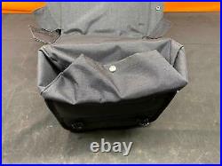 USED Burly Brand Throw-over saddlebags, black cordura nylon, B15-1002B