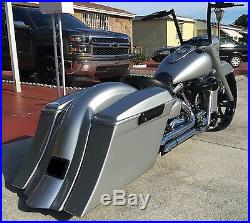 Yamaha Road Star 6 Stretched Saddlebags Complete Bagger Conversion kit 1999-up